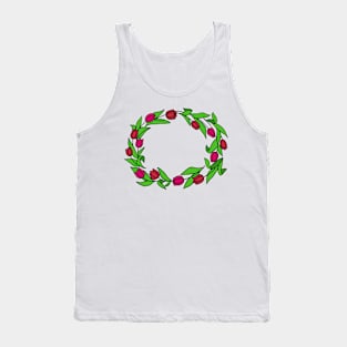 tulip wreath Tank Top